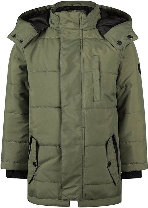 Koko Noko - Jongens Parka Jas - Army Green - Winterjas