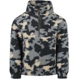 Koko Noko - Fleece Trui - Steel Blue - Halve Rits