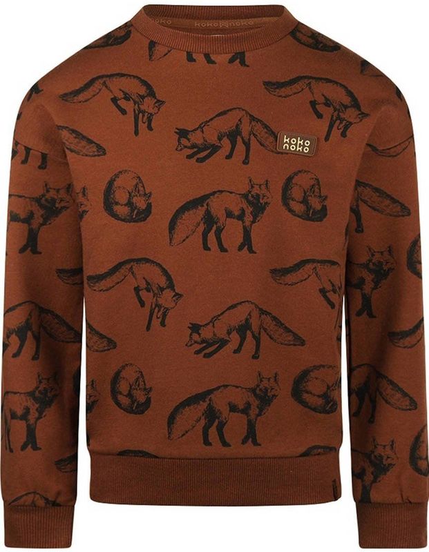 Koko Noko - Trui - Bruin