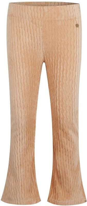 Koko Noko - Flared Broek - Caramel brown - Ribstof