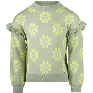 Koko Noko - Fijn Gebreide Trui - Lichtgroen