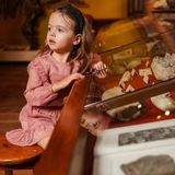 Koko Noko - Jurk - Dark old pink - Jerseyjurken