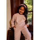 Koko Noko - Set - Lichtroze - Sweater en Lange Wide Leg Broek