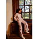 Koko Noko - Set - Lichtroze - Sweater en Lange Wide Leg Broek
