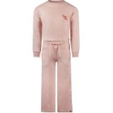 Koko Noko - Set - Lichtroze - Sweater en Lange Wide Leg Broek