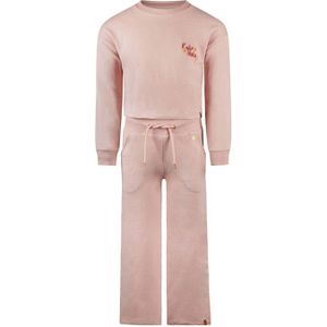 Koko Noko - Set - Lichtroze - Sweater en Lange Wide Leg Broek