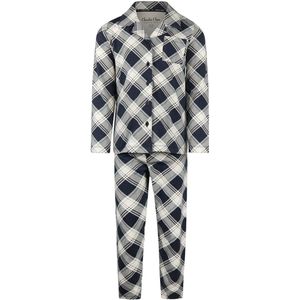 Charlie Choe - Ruit - Pyjama - Blauw