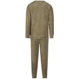 Charlie Choe - Velours Pyjama - Groen - Draak - Warme Winter Kinder Pyjama