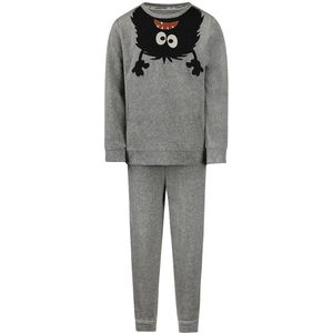 Charlie Choe - Jongens Pyjamaset - Grijs