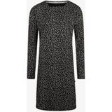 Charlie Choe - Nachthemd - Zwart - Lange Mouwen - Ronde Hals