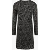 Charlie Choe - Nachthemd - Zwart - Lange Mouwen - Ronde Hals