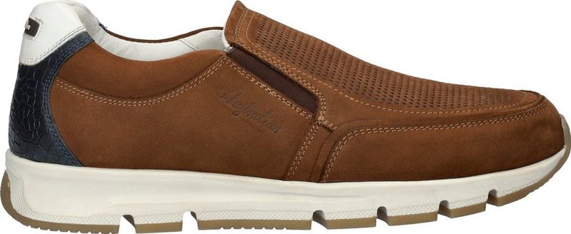 Australian Eagle Instappers cognac Nubuck - Maat 43
