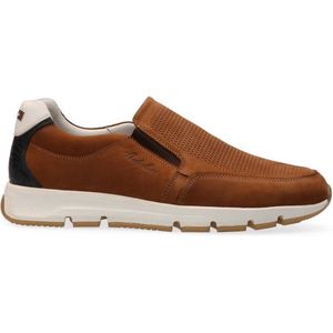 Australian Eagle - EAGLE - Instappers - Cognac - Nubuck - Met Rubberen Zool