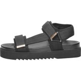 Vingino - Beau - Lage Sneakers - Zwart - Leren Sneaker