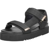 Vingino - Beau - Lage Sneakers - Zwart - Leren Sneaker