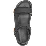 Vingino - Beau - Lage Sneakers - Zwart - Leren Sneaker