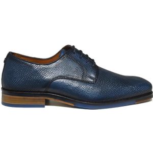 Australian Footwear - Valedo - Nette Veterschoenen - Blauw - Leer