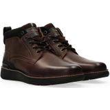 Australian Rockefeller Veterschoenen Hoog - cognac - Maat 40