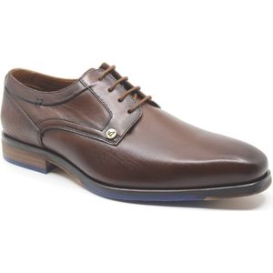 Australian, MAGIORE, 15 1637 01 D48, Cognacbruine geklede heren schoenen wijdte G - maat 42