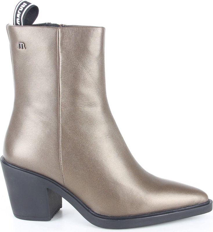 Maruti - Gisele Enkellaarsjes op hak Pixel - Black Pixel Black