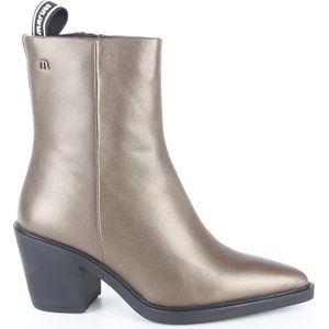 Maruti - Gisele Enkellaarsjes op hak Metallic - Metallic Bronze
