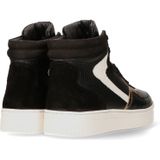 Maruti Mona sneaker leather black-gold-white 66.1537.01