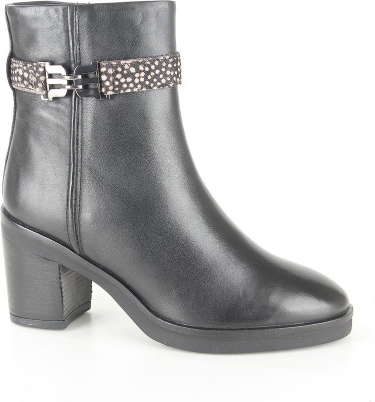 Maruti - Veda Enkellaarsjes op hak Zwart - Black Pixel Black