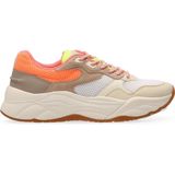 Scotch & Soda, Schoenen, Dames, Veelkleurig, 37 EU, Suède, Lage Sneakers Celest