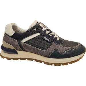 Australian Novecento Lage Sneakers Blauw - Suède - Heren