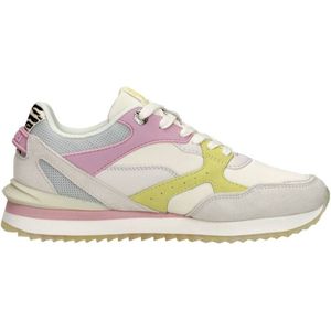 Maruti - Dawn Sneakers Geel - White - Yellow - Pink - Zebra - 41