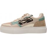 Maruti - Tavi Sneakers Blauw - Offwhite - Blue - Zebra