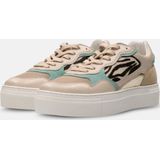 Maruti - Tavi Sneakers Blauw - Offwhite - Blue - Zebra