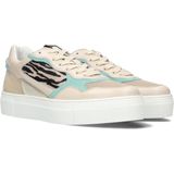 Maruti - Tavi Sneakers Blauw - Offwhite - Blue - Zebra