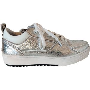 Maruti - Anna Sneakers Zilver - Metallic Silver - Zebra - 40