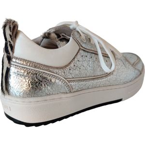 Maruti - Anna Sneakers Zilver - Metallic Silver - Zebra - 41