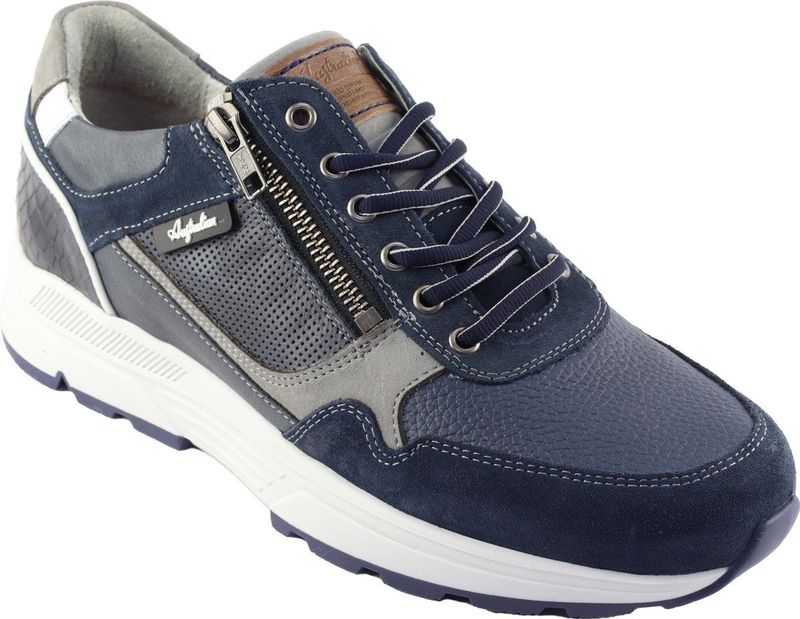 Australian Footwear - Connery Sneakers - Blauw - Leer