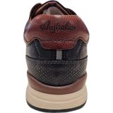 Australian Footwear - Bakersville - Veterschoenen - Zwart/Cognac - Leer