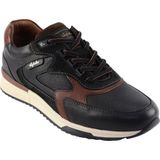 Australian Footwear - Bakersville - Veterschoenen - Zwart/Cognac - Leer