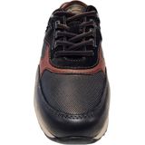 Australian Footwear - Bakersville - Veterschoenen - Zwart/Cognac - Leer