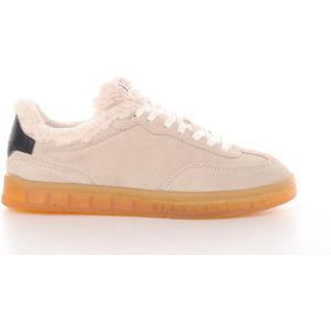 Scotch&Soda - Nixie - Lage Sneaker - Beige - Suède