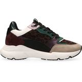 Maruti Raven Sneakers - Leren Sneaker - Dames - Groen