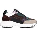 Maruti Raven Sneakers - Leren Sneaker - Dames - Groen