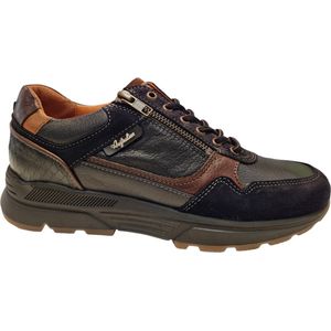 Australian Connery SJS - Sneakers - Multi - Leren - Blue Cognac Brown