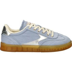 Scotch & Soda Nixie Dames Sneaker - Licht Blauw - Casual Denim Design