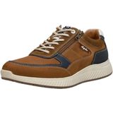 Australian Footwear - Maurizio - Veterschoenen - Cognac/Blauw - Leer
