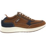 Australian Footwear - Maurizio - Veterschoenen - Cognac/Blauw - Leer