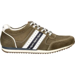 Australian Camaro - Lage Sneakers - Zwart - Leer en Suède