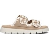 Maruti - Dilan - Slippers - Beige - Suède