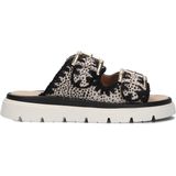 Maruti - Dilan Pixel - Slipper - Zwart - Leer