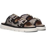 Maruti - Dilan Pixel - Slipper - Zwart - Leer